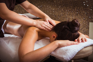 head neck back massage